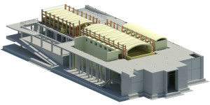 engineering-3D rendering of furnace building